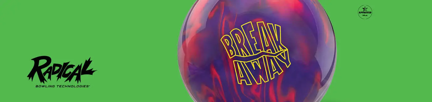 Radical Breakaway Bowling Ball Banner