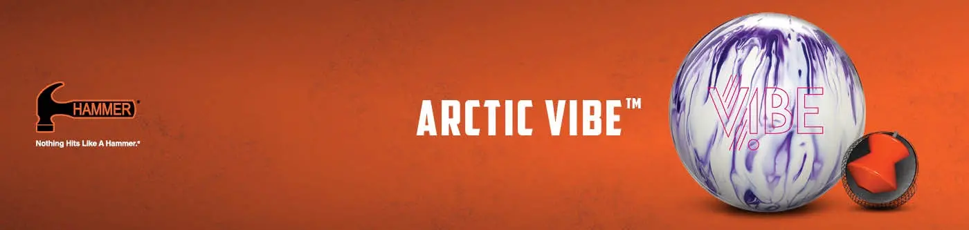 Hammer Arctic Vibe Bowling Ball Banner